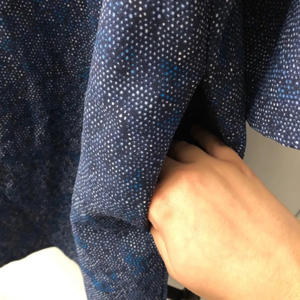 long sleeve blue dress with pockets XL - Image 7