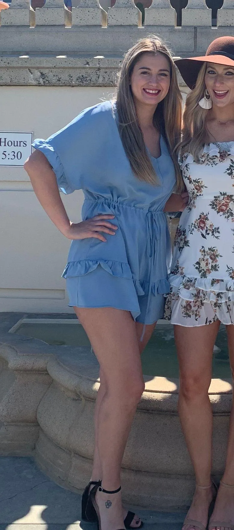 Light Blue Romper Size L - Image 5