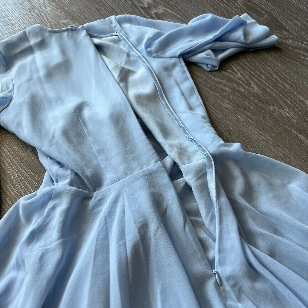 Yumi Kim Maxi Dress Size XXS Always And Forever Oasis Light Blue Holiday Event - Image 16