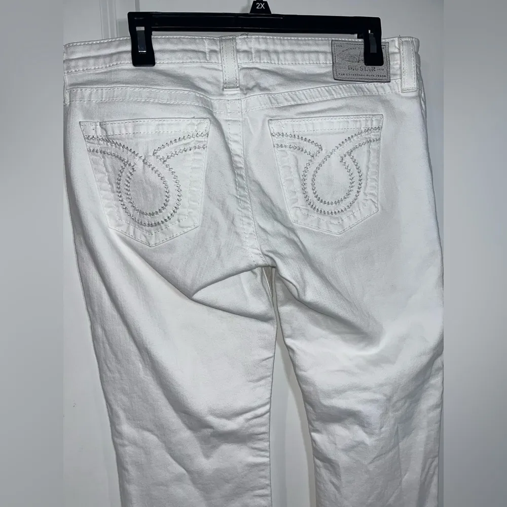 BIG STAR Rikki (The Legendary Blue Jeans) White Capri Jeans Size 31 - Image 5