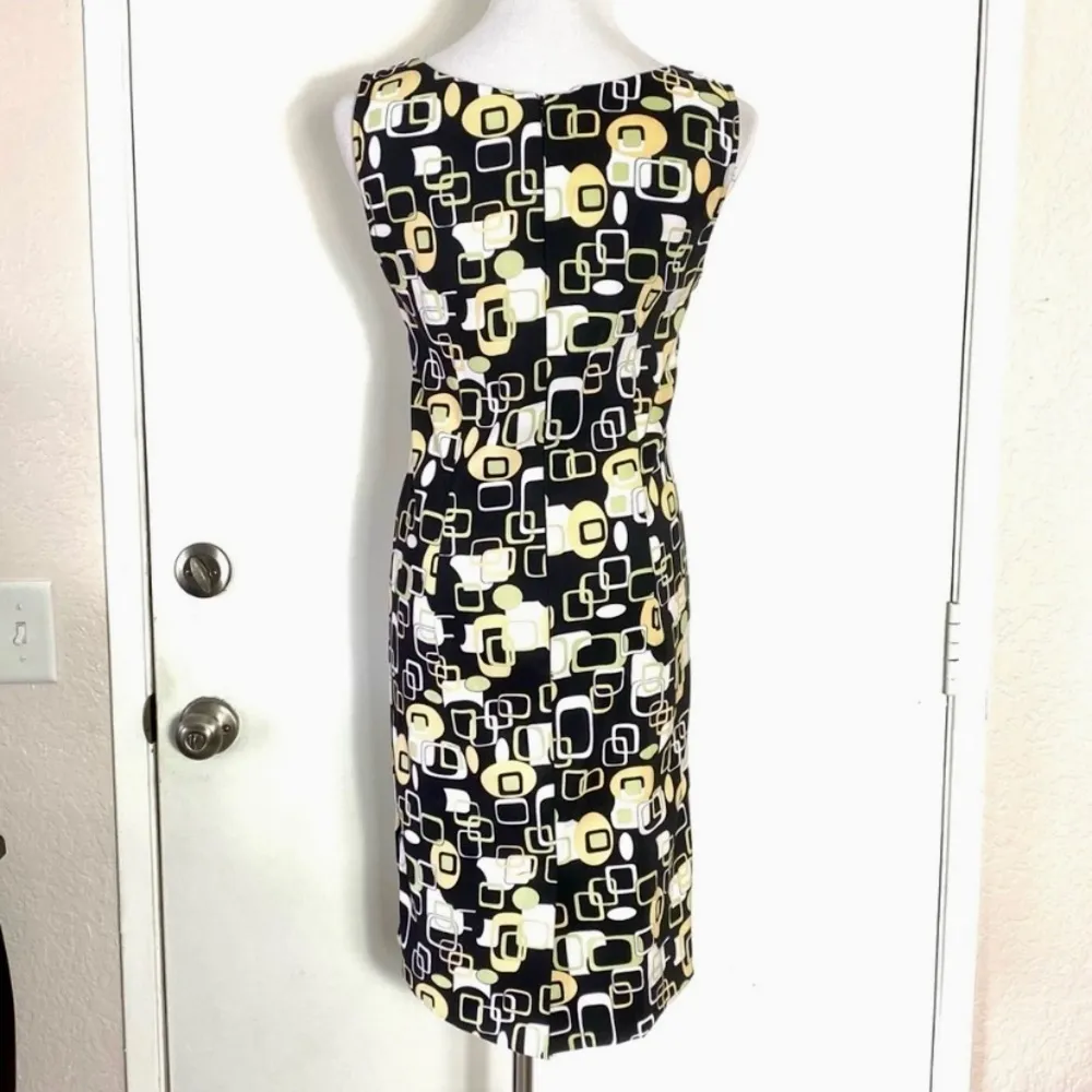 Mod Squares Sheath Dress - Image 2