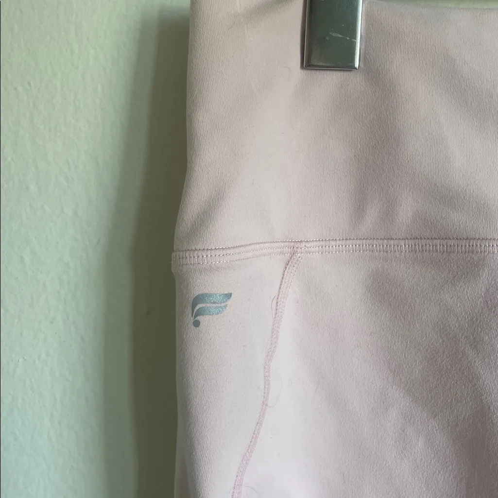 Fabletics Pink On-The-Go PowerHold Capri Leggings - Image 6