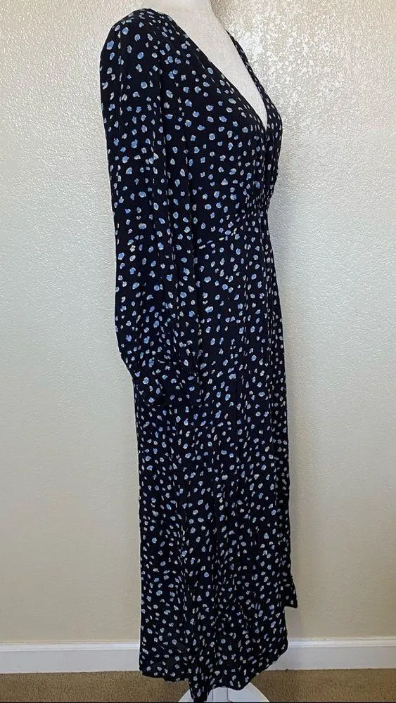 Sanctuary Niki Long-Sleeve Dot Print Midi Dress 8 - Image 9