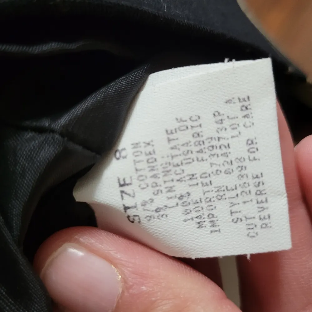 Donna Ricco black floral jacquard sheath dress size 8p - Image 7