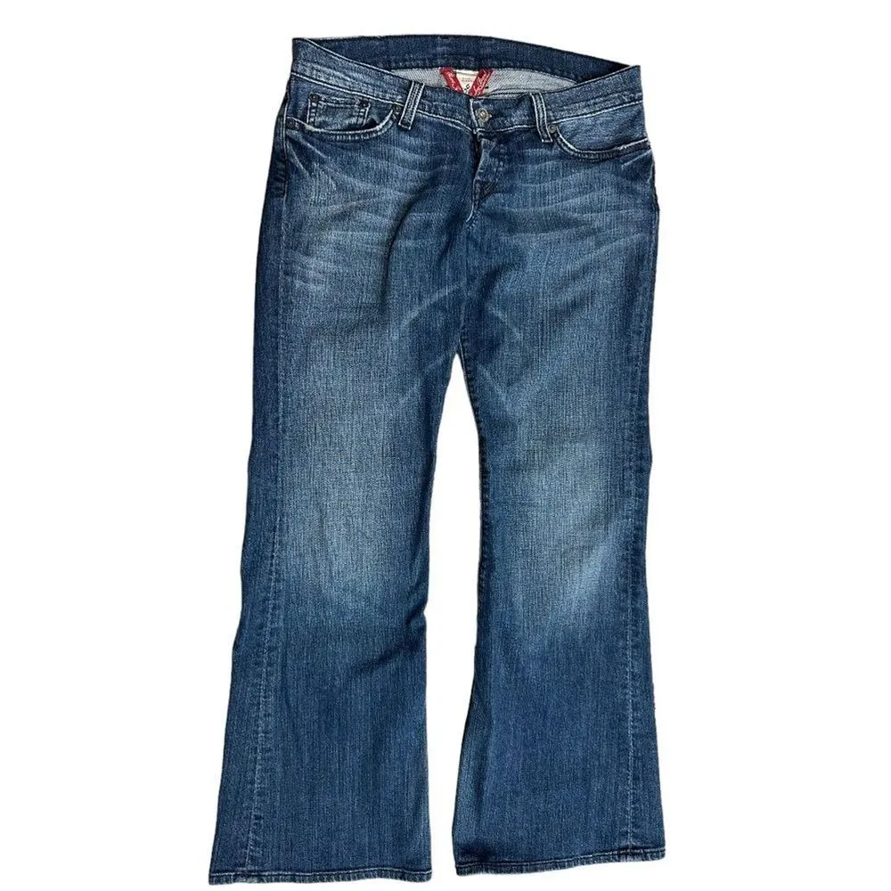 Lucky Brand‎ Whiskered Slightly Distressed Low Rise Sweet Boot Womens Size 6 - Image 3