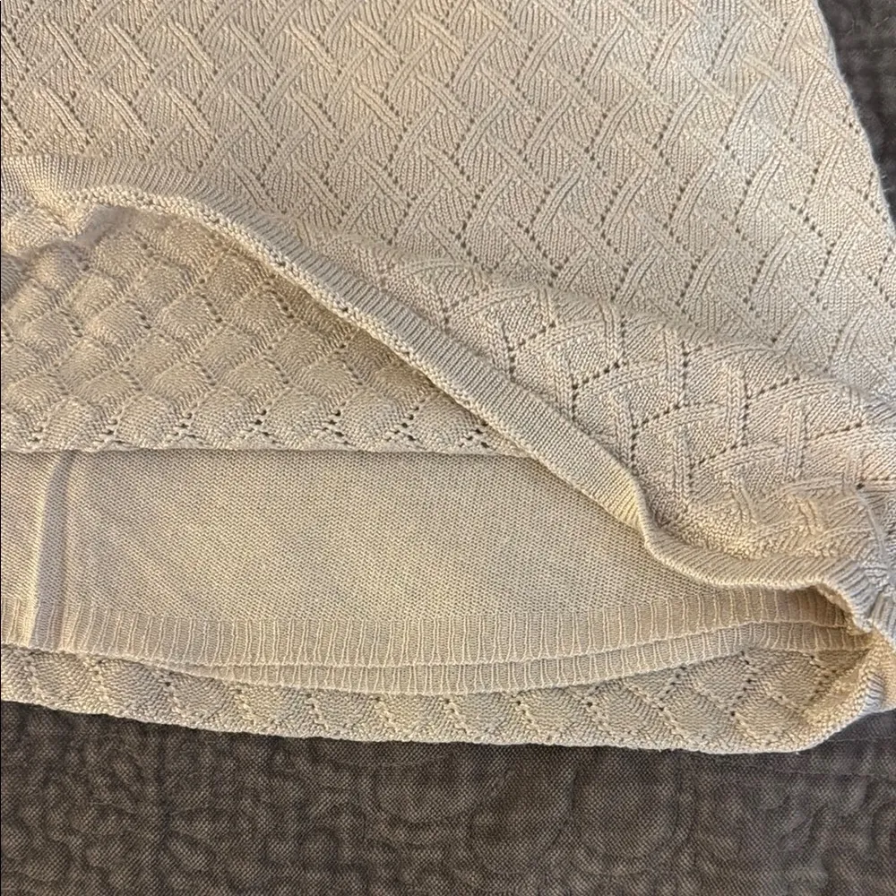 Tan Sleeveless Sweater Top White House black Market - Image 5