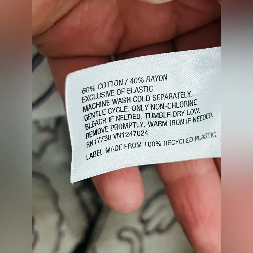 KNOX ROSE dress Long Floral Print Sleeveless Rear Smocked Dress Size Small - Image 11