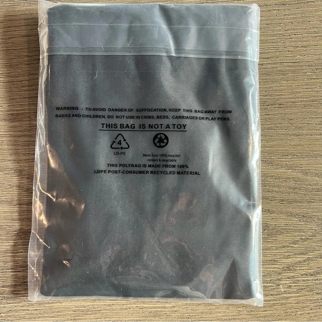 LL Bean NWT Silk Pointelle Long Sleeve Scoopneck Black Base Layer Undershirt 1X - Image 4