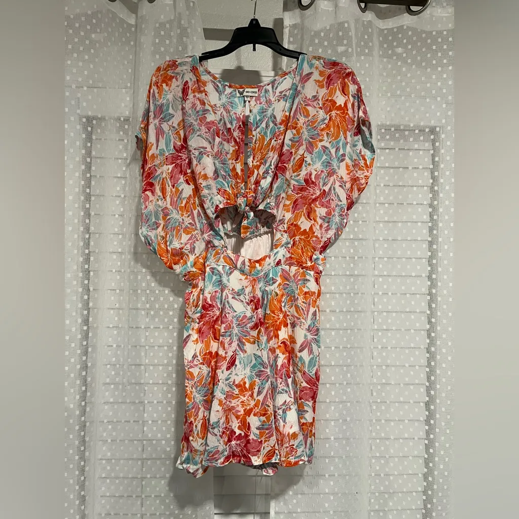 Go Coco Floral Tie - Image 2