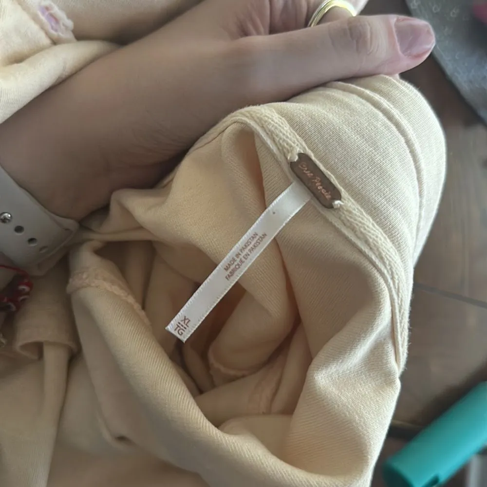 Free People  RUBY JACKET COLOR PEACH size XL - Image 6