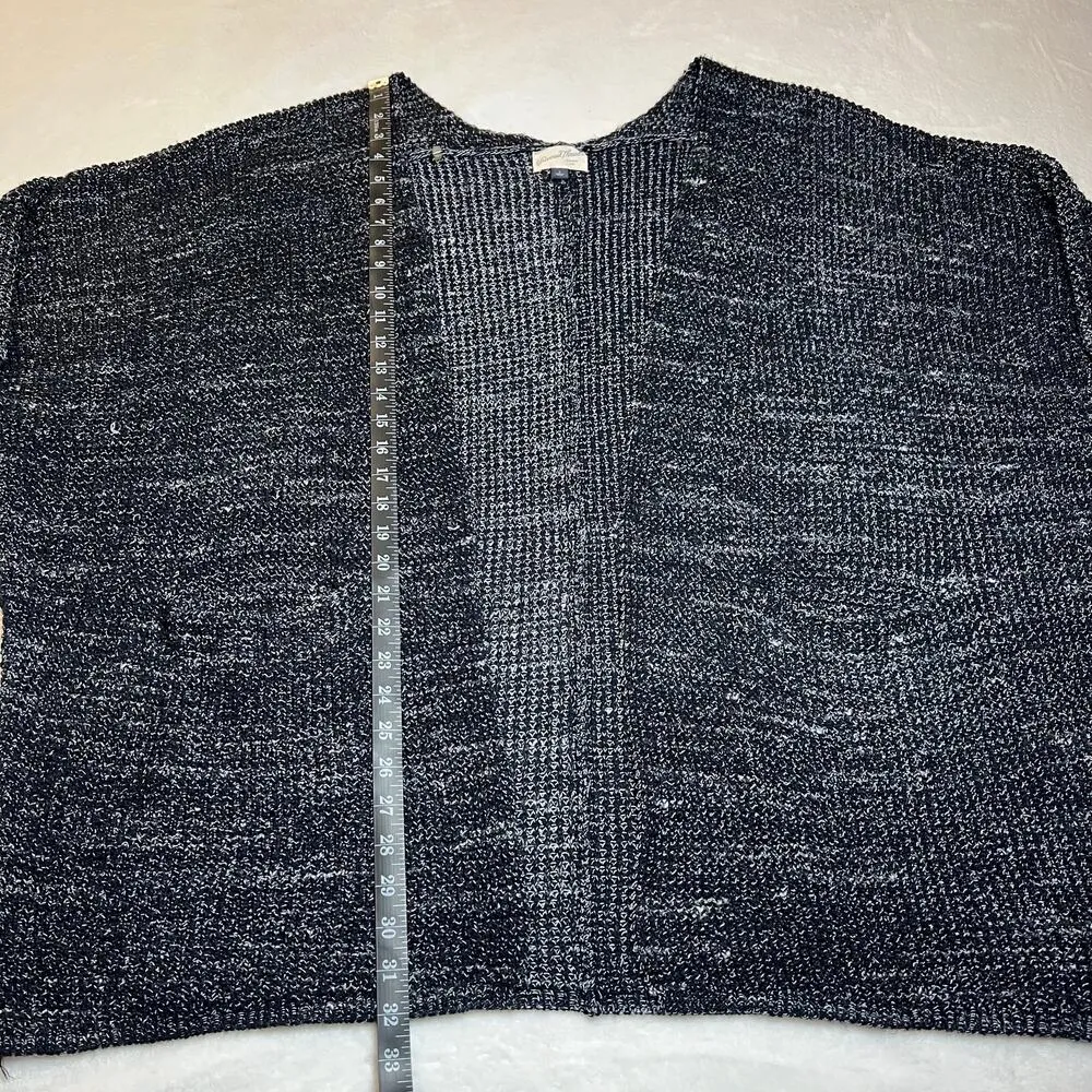 Universal Thread Quarter Sleeve Waffle Knit Open Front Cardigan Size Large - Image 10