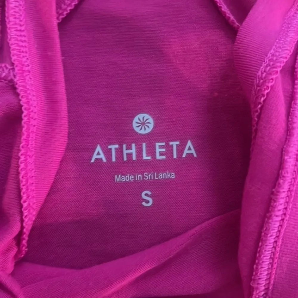 Athleta Athletic Athleisure Hot Pink Racerback Tank Top Size Small EUC #0190 - Image 3