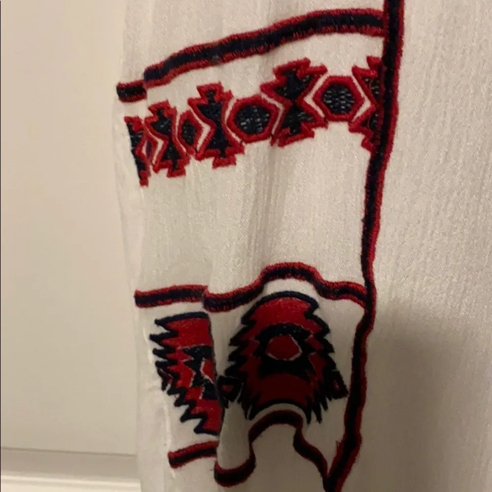 LOFT embroidered tribal tank, M - Image 3