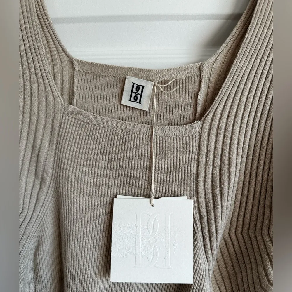 By Malene Birger Laril Viscose Blend Sweater Neutral
Size L NWT Stone Minimalist Tan Size L - Image 6