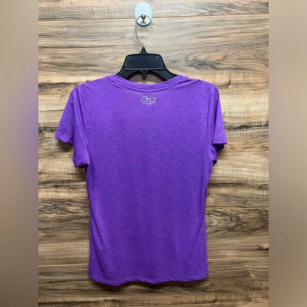 Under armour purple top M - Image 5