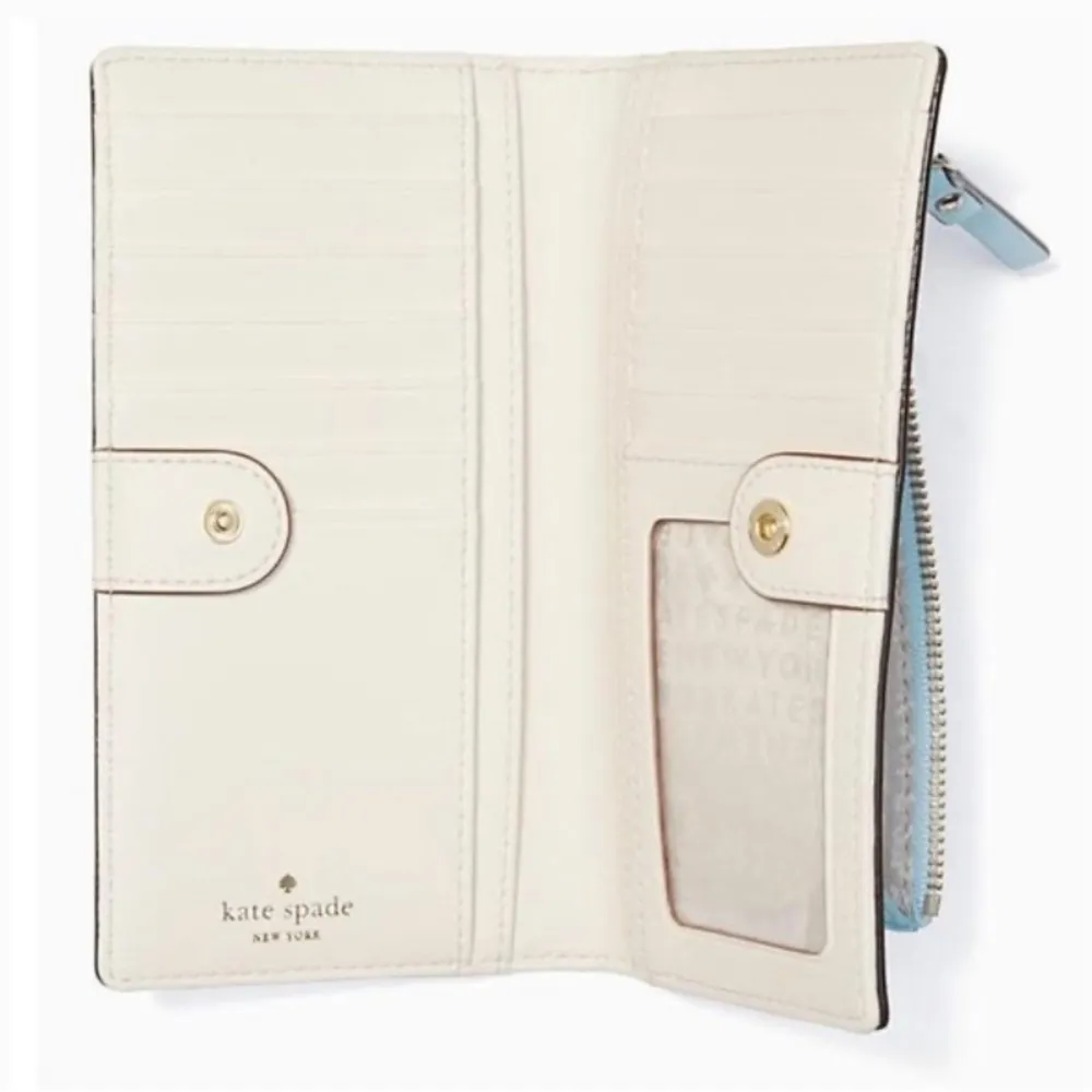 Kate Spade Sky Blue Mikas Pond Stacy Wallet - Image 3
