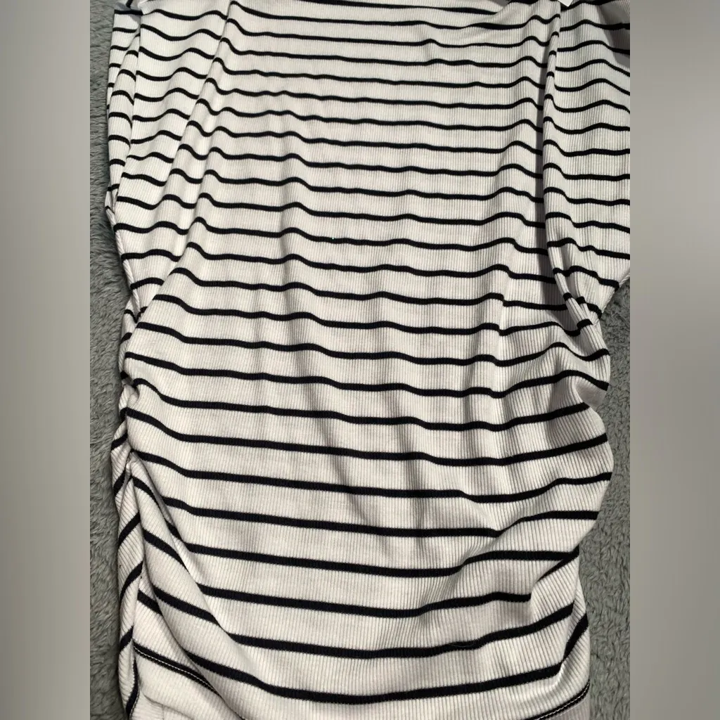 Michael Stars NWT  Evereve amara Striped Top small - Image 3