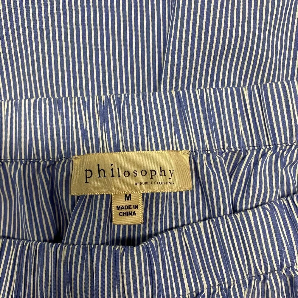 #142 PHILOSOPHY loose fit cotton blouse - Image 6