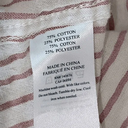 Faherty Women's Shirt Stripe Button Down Long Sleeve Shirt - Image 6