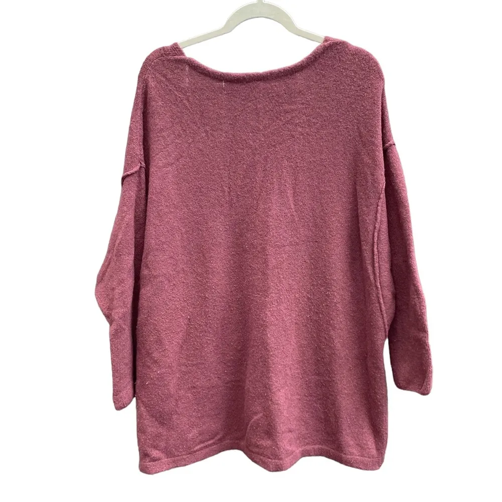 FREE PEOPLE OVERSIZED SOFTLY VEE SWEATER - Image 3