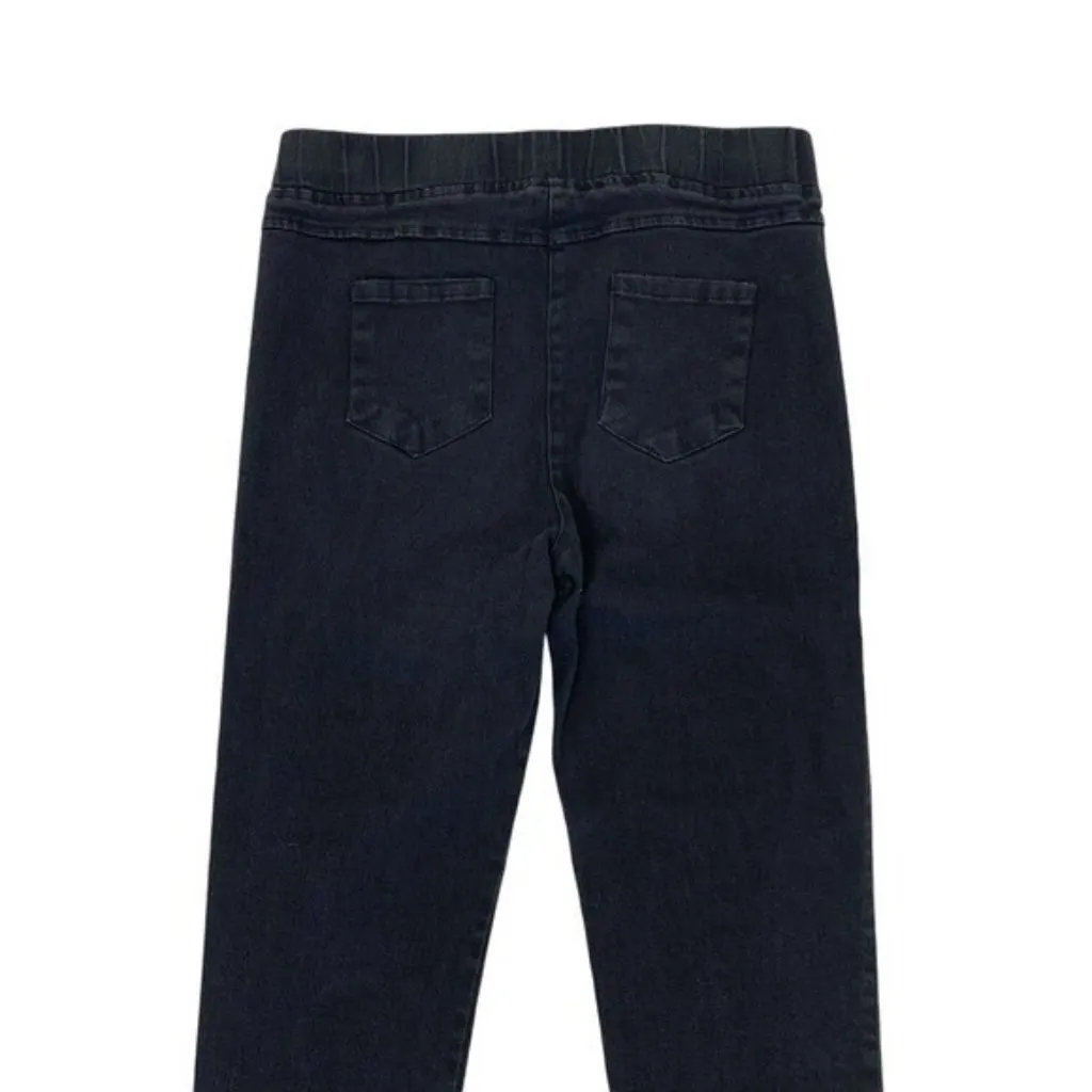 Umgee Women Medium Black Skinny‎ Jeggings Stretch Pull On Casual - Image 5