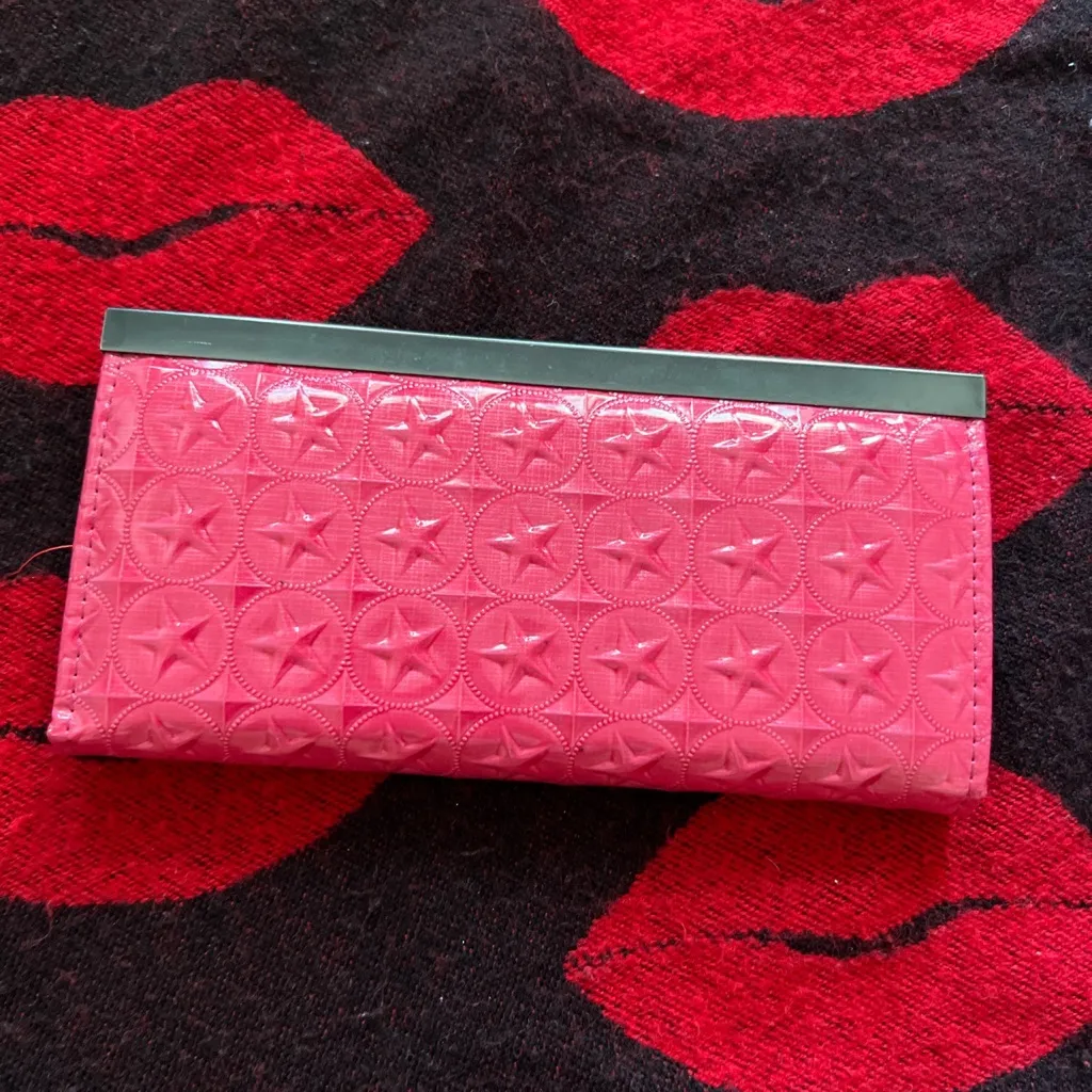 Pink star long wallet - Image 2