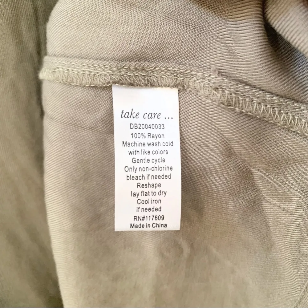 NWT Downeast Everyday Elastic Waist Keyhole Back Dress with Pockets Size XXL - Image 8