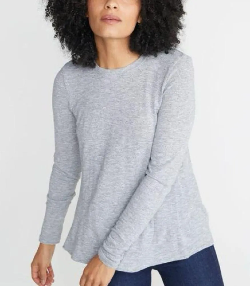 Marine Layer Tinley Tulip Back in Thin Grey&White - Image 2