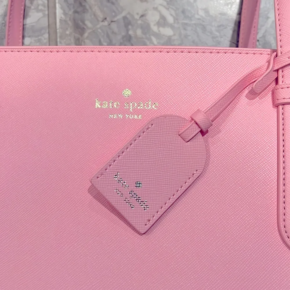 NEW Kate Spade Schuyler Medium Tote in Mitten Pink, New w/Tag & Dust Bag $359 - Image 4