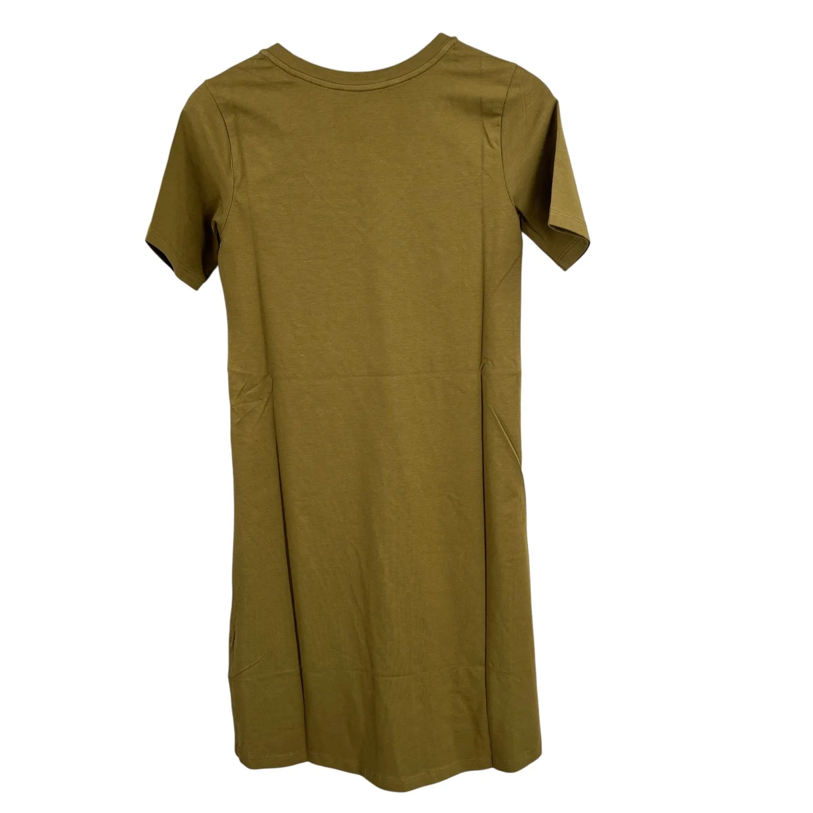 Universal Standard Tesino T-Shirt Dress Military Olive Size 4XS (00–0) New - Image 2