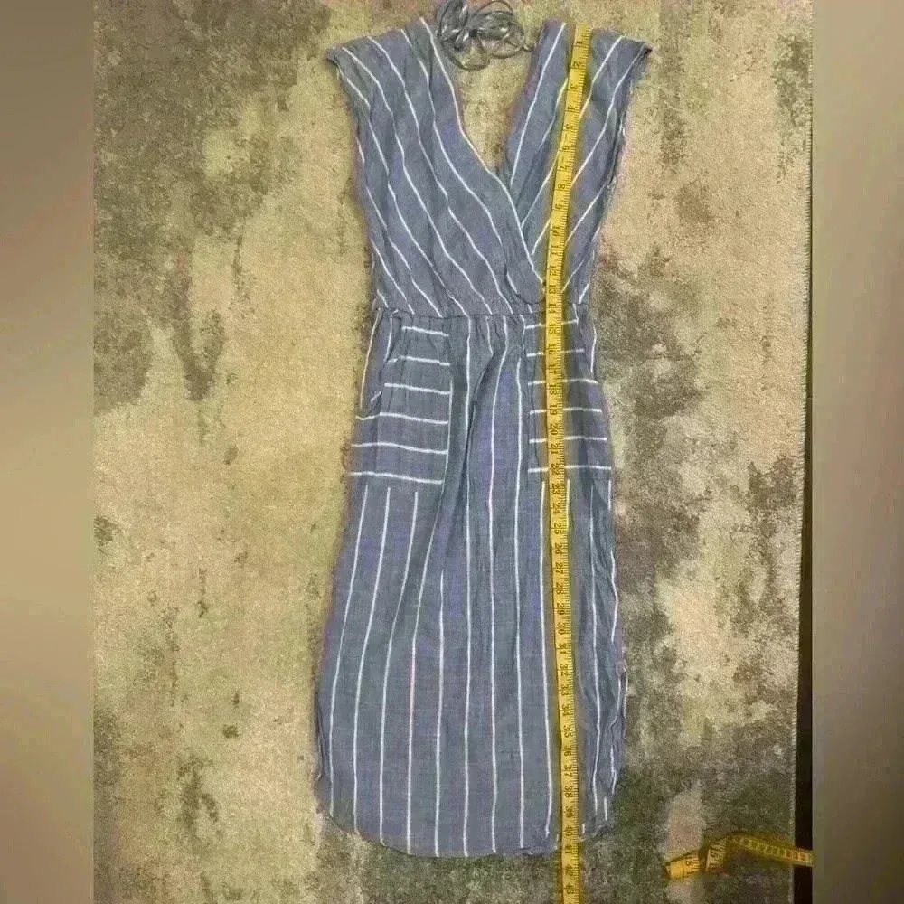 Women’s Blue Striped Target Dress - Image 6