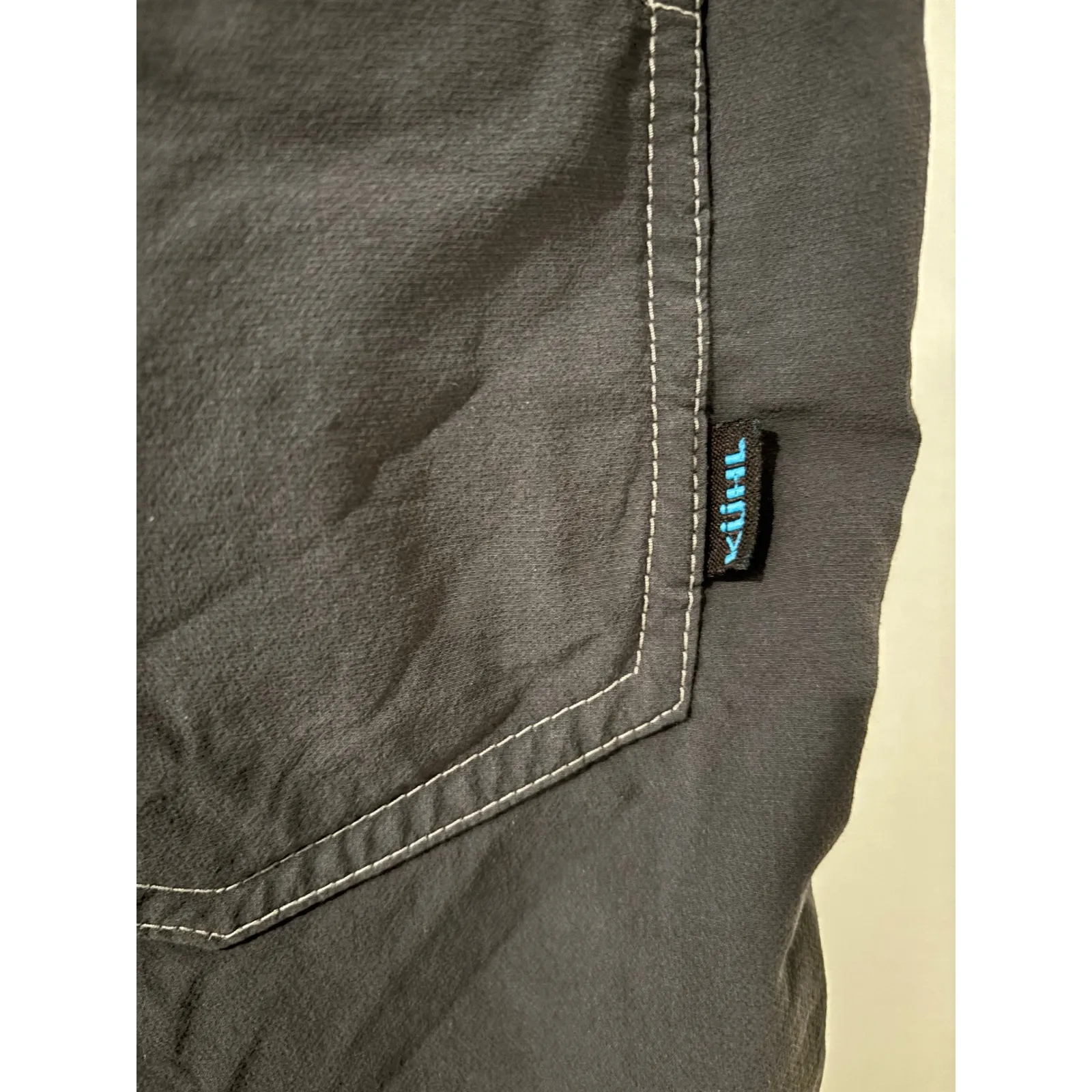 Kuhl Gray Hiking Shorts Womens Outdoor Casual Walking‎ Activewear Sz 10 - Image 7