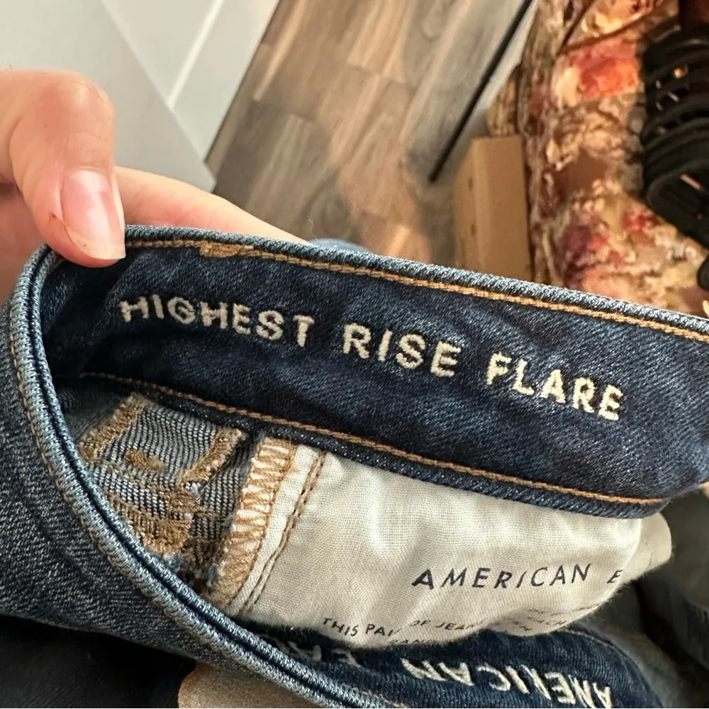 American Eagle Highest Rise Flare Jeans - Image 9