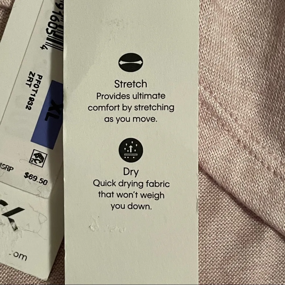 Calvin Klein  Performance Funnel Neck High Low Top - Image 10