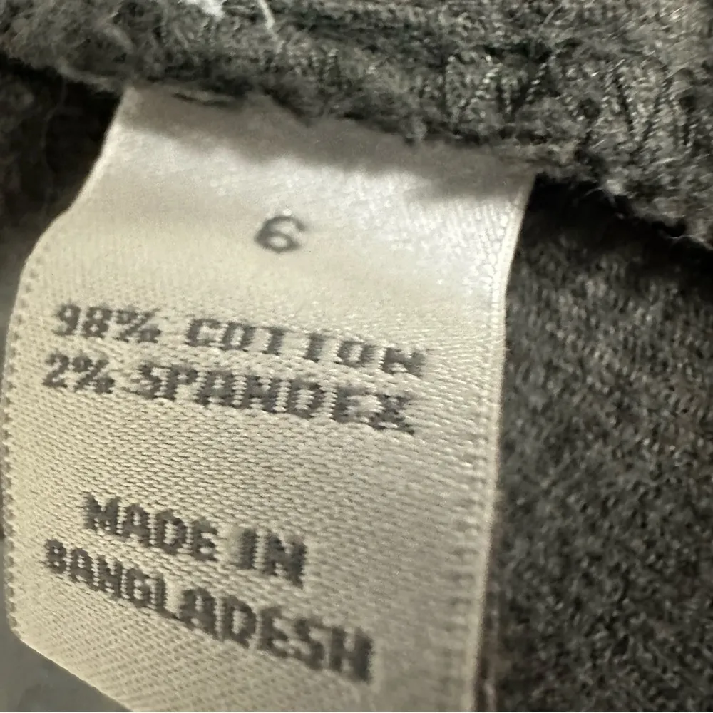 Vintage Fashion Bug Corduroy Charcoal Cotton Stretch Gray Blazer Jacket Size 6 - Image 7