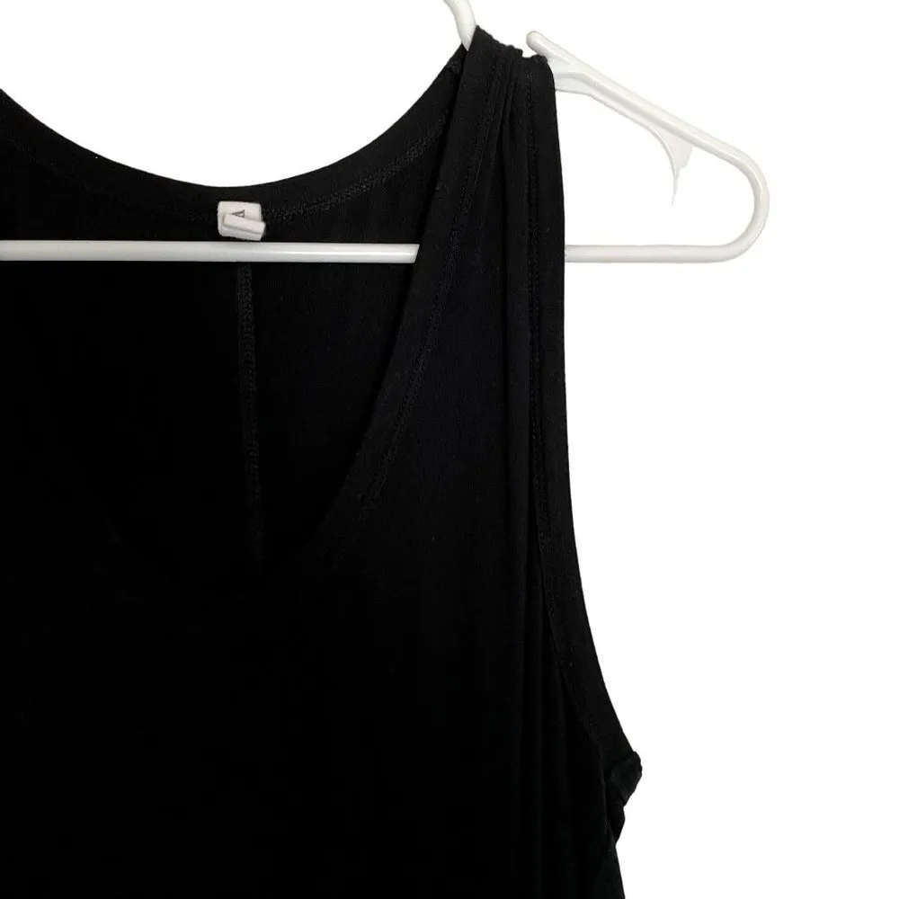 Wishlist black sleeveless summer top lightweight flowy tank top classic casual - Image 2