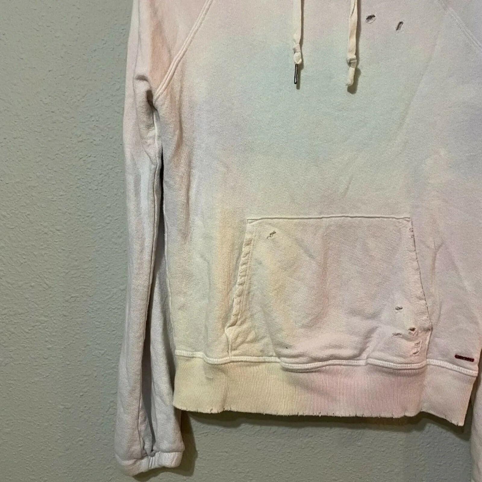 N: Philanthropy Womens Multicolor Long Sleeve Pocket Pullover Hoodie Size M - Image 6