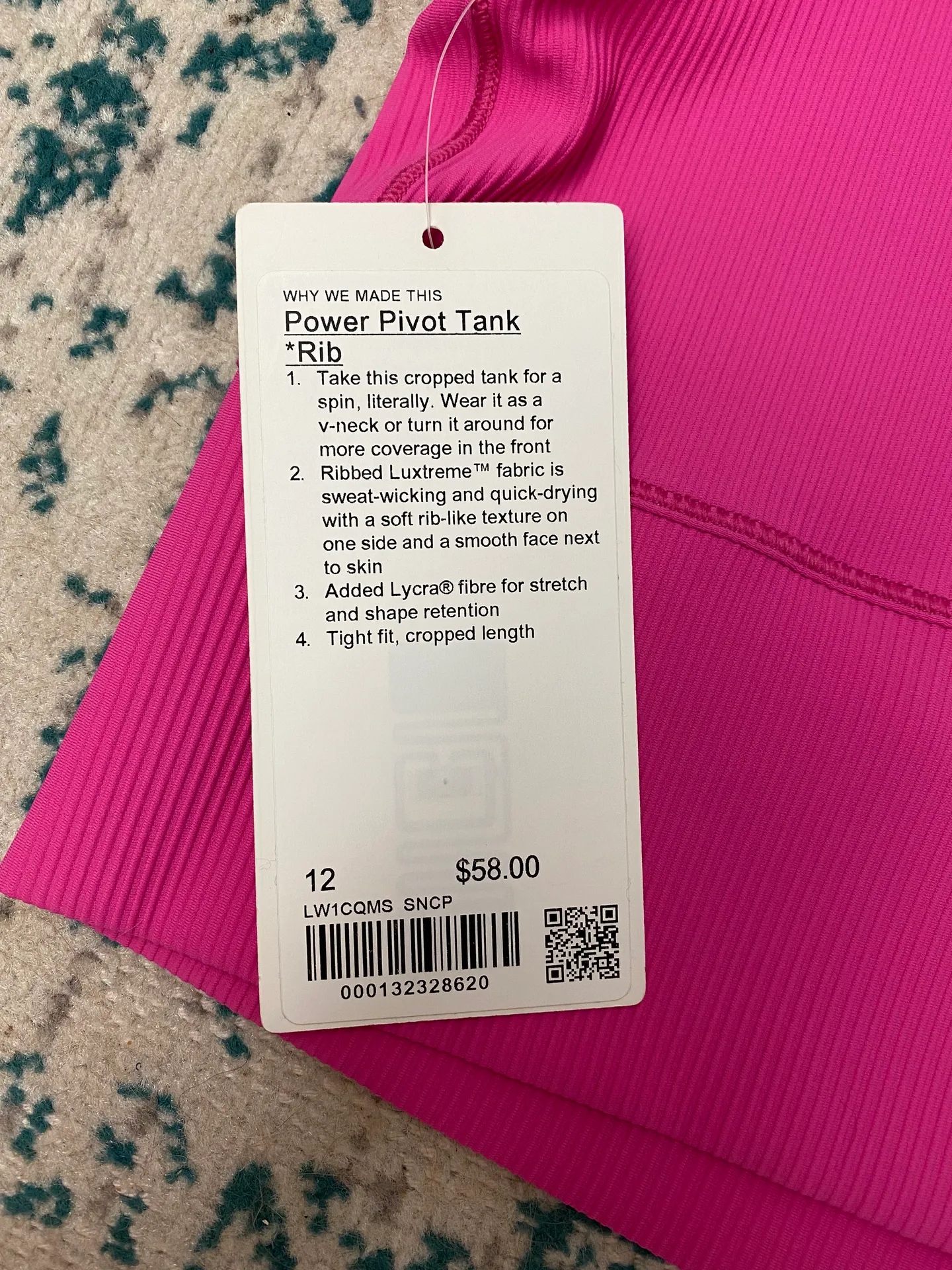 Lululemon Power Pivot Tank - Image 4