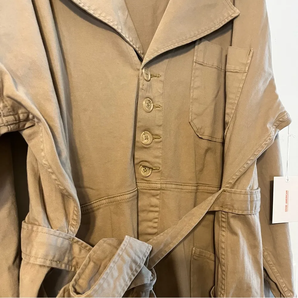 NEW Good American Jumpsuit Size 7 (26W) - Image 5