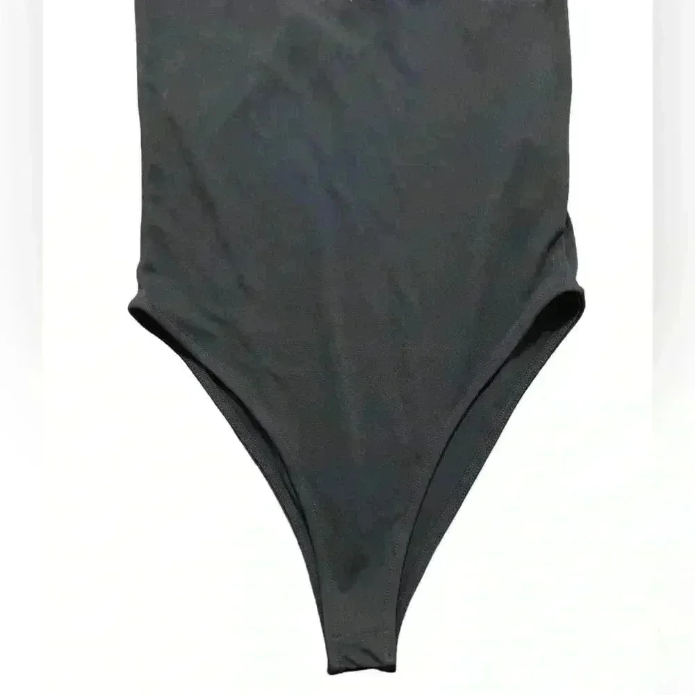 Zara bodysuit black halter top small NWT - Image 4