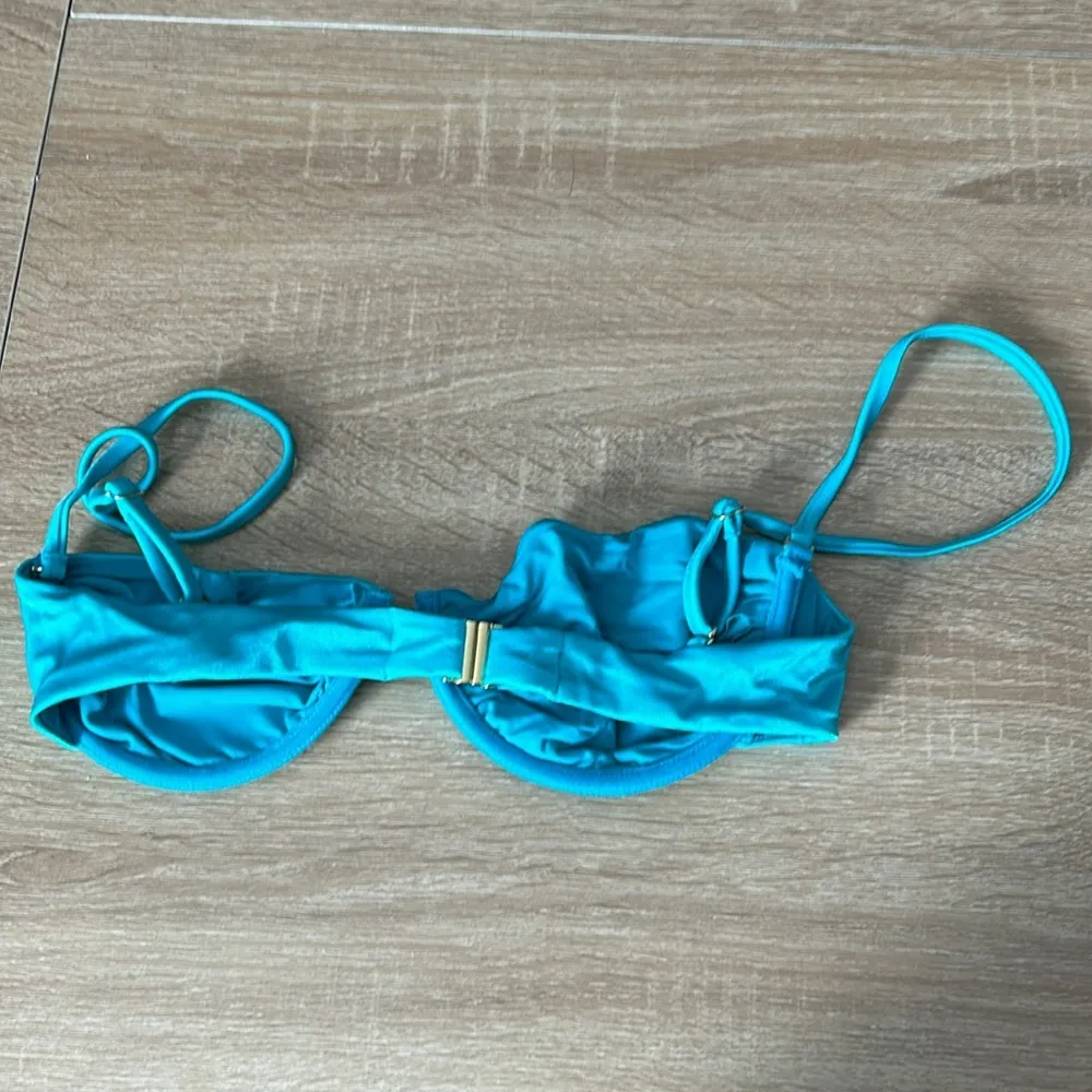 Teal underwire bikini top Blue - Image 3