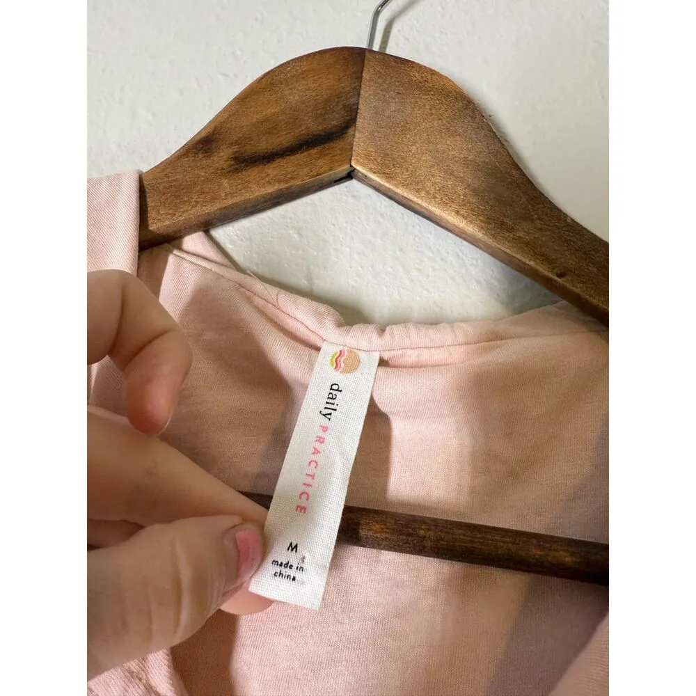 Anthropologie Daily Practice Pink Cinched Vest Womens Sz M Gorpcore Outdoors - Image 7