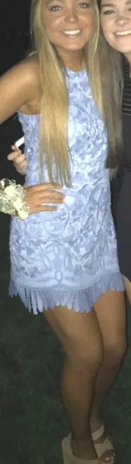 Lovers + Friends blue revolve dress - Image 3