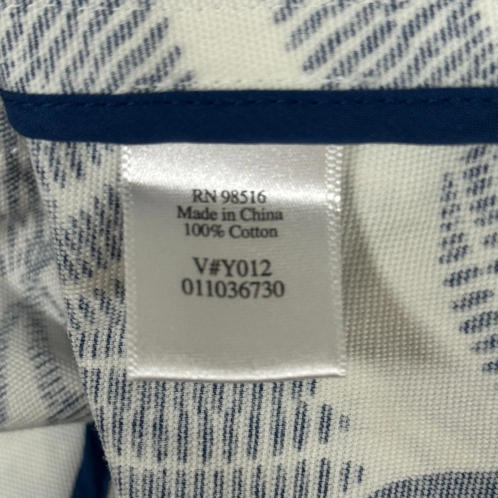 Coldwater Creek Blazer Womens 2X Blue White Linen Blend Minimalist Career - Image 10