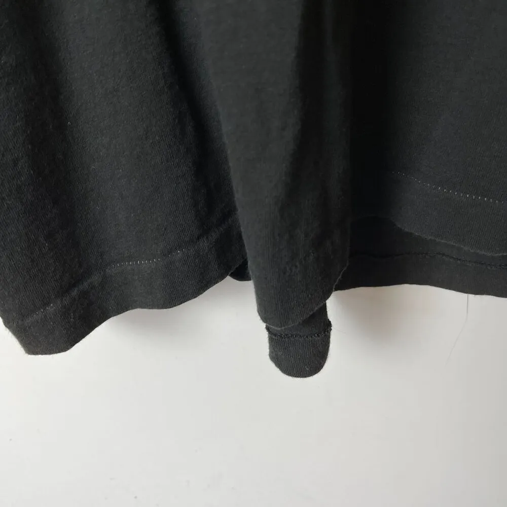 Fruit of the Loom Vintage Curaçao Tee XL Black Cotton USA Unisex Fit - Image 16