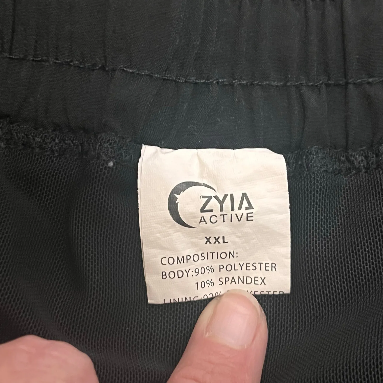 Zyia Athletic Shorts Black Size 2X - Image 2