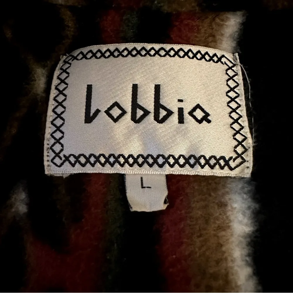 Vintage 90s Southwestern Aztec Shacket Size Large Western Bohemian Snaps Pockets Brown - Image 5