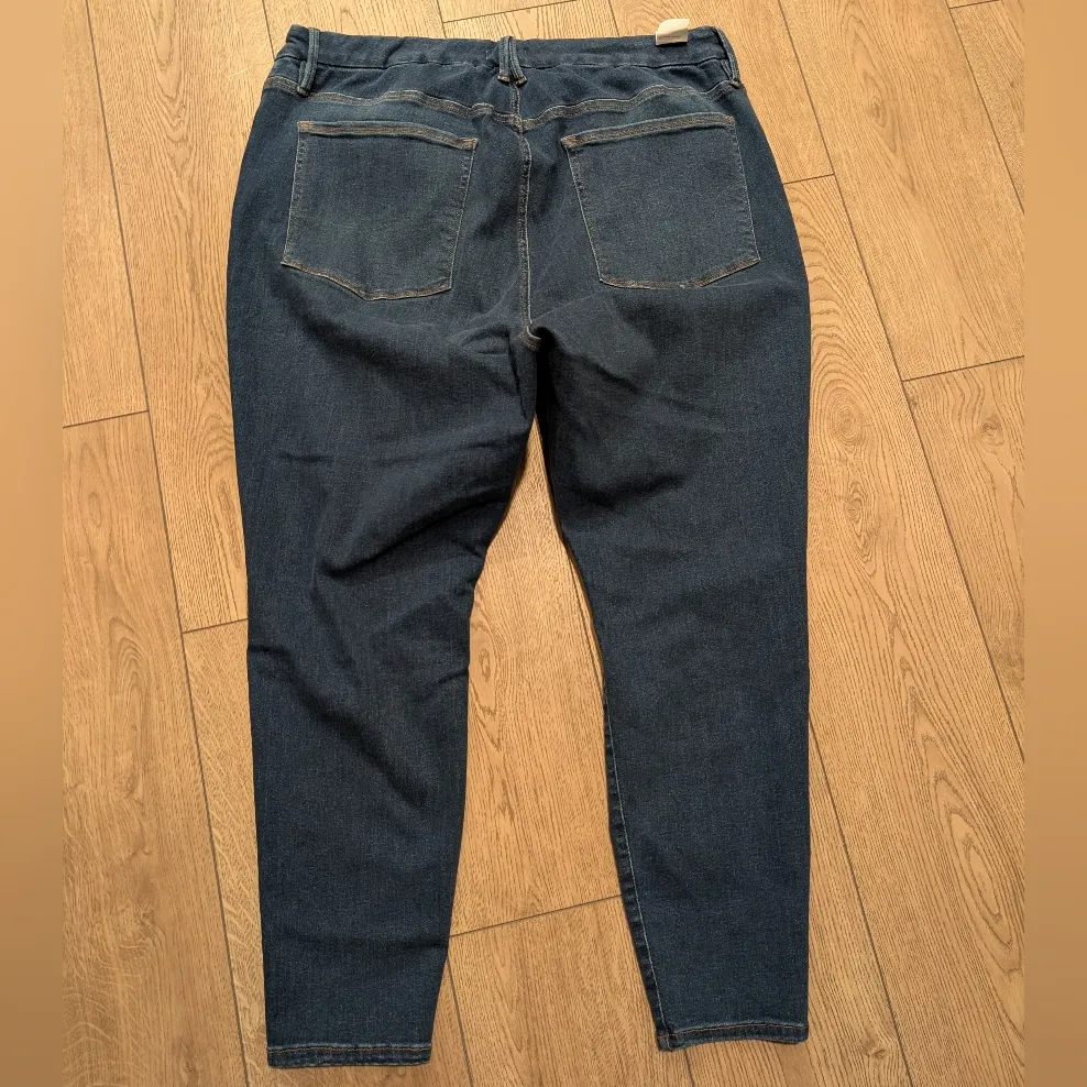 NEW Good American Always Fits Plus Size 28-32 Good Legs‎ Skinny Jeans Stretchy - Image 4