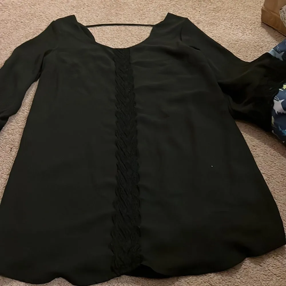 ASTR boat neck tunic dress M - Image 3