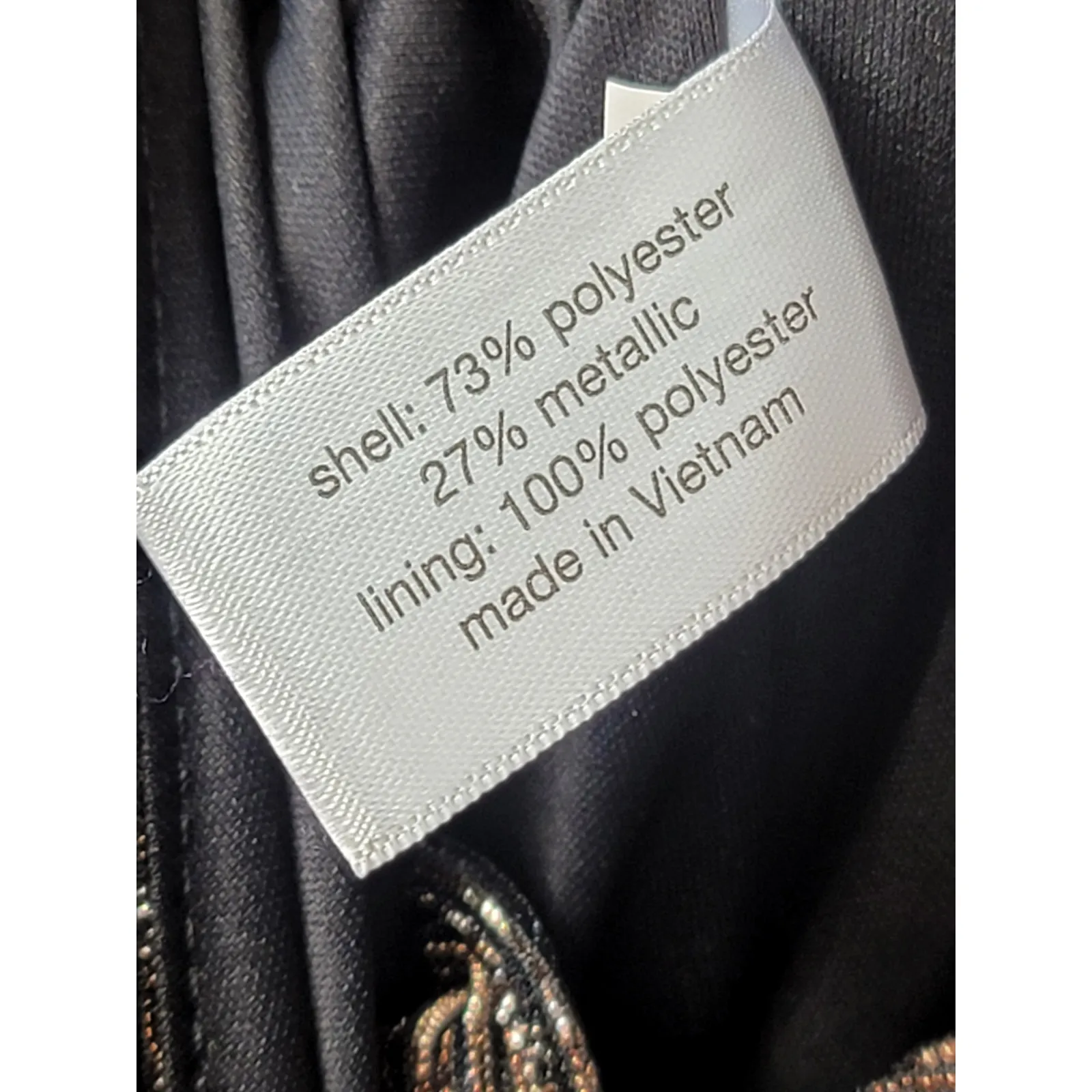 Lane Bryant Jumpsuit Women Size 26/28 Brown Metallic Wide Leg Long Sleeve Belted - Image 11